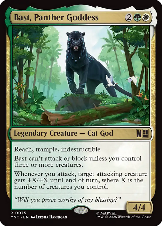 Bast, Panther Goddess (MSC) #75 [EN/N]