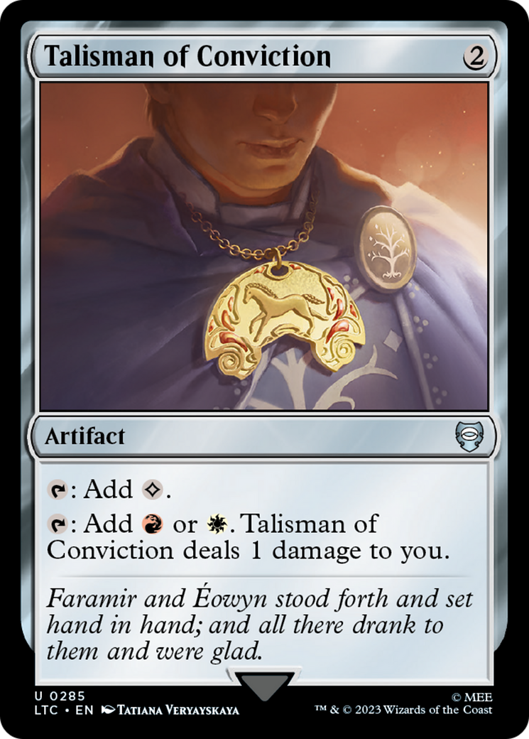 Talisman of Conviction (LTC) #285 [EN/N] s/o