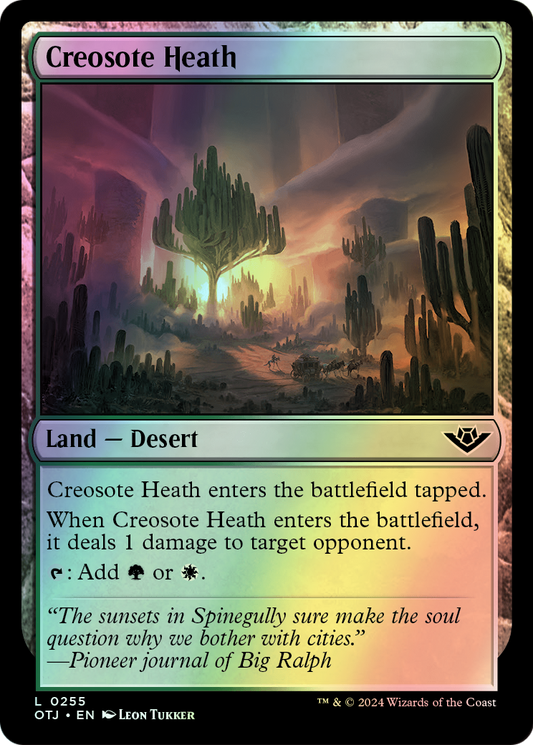 Creosote Heath (OTJ) #255 [EN/F] s/o
