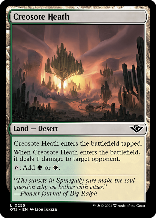 Creosote Heath (OTJ) #255 [EN/N]