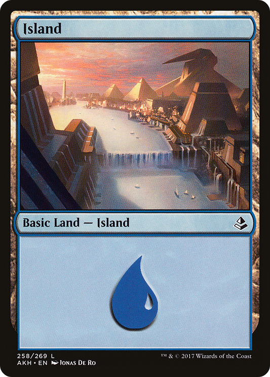 Island (AKH) #258 [EN/N] s/o