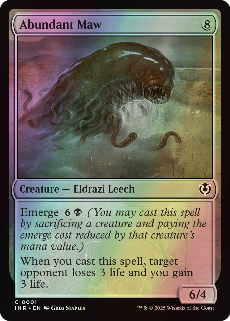 Abundant Maw (INR) #1 [EN/F]