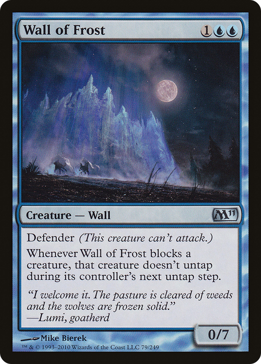 Wall of Frost (M11) #79 [EN/N] s/o