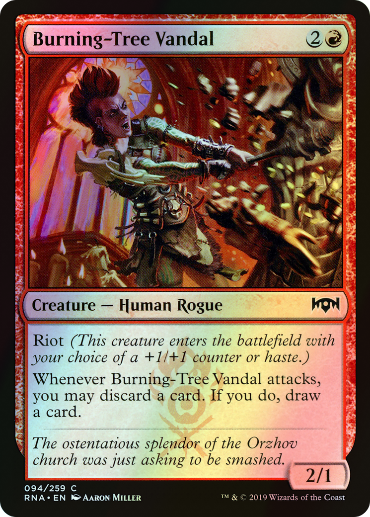 Burning-Tree Vandal (RNA) #94 [EN/F]