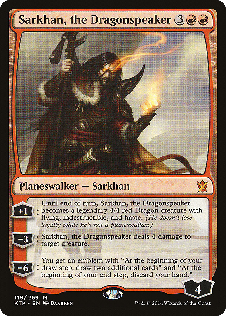 Sarkhan, the Dragonspeaker (KTK) #119 [EN/N]