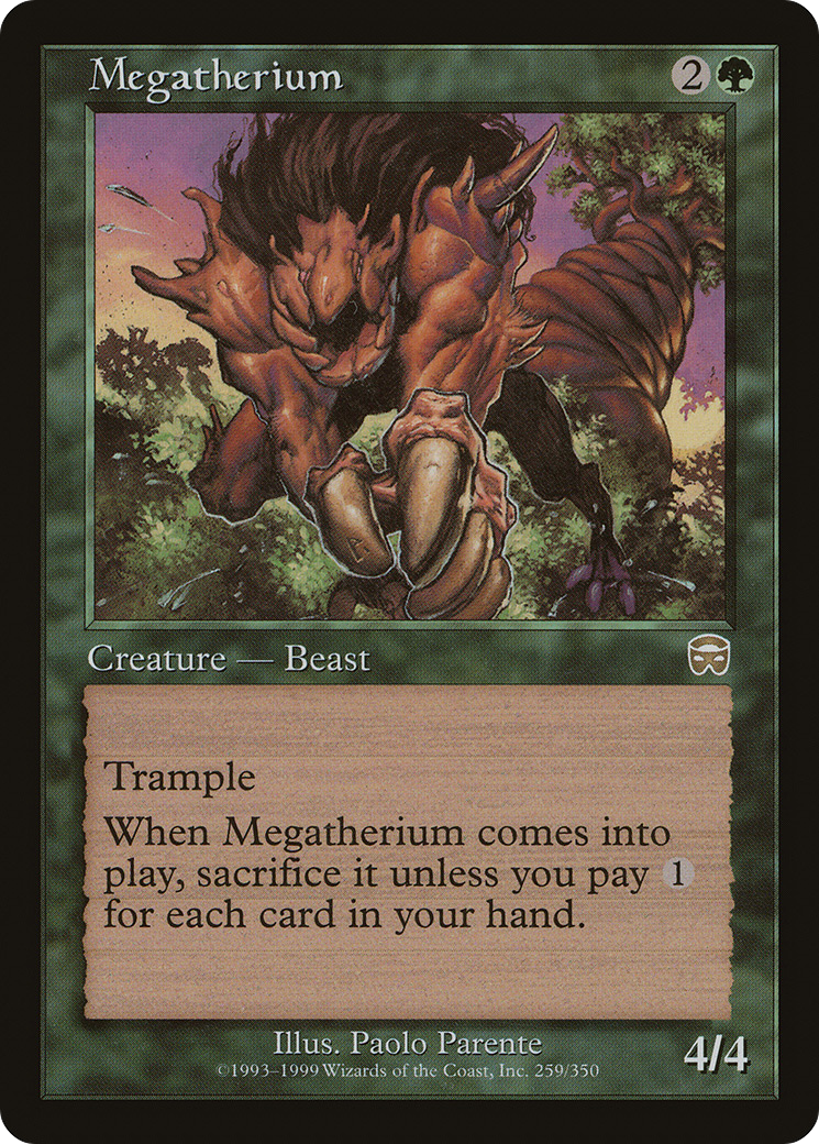Megatherium (MMQ) #259 [EN/N]