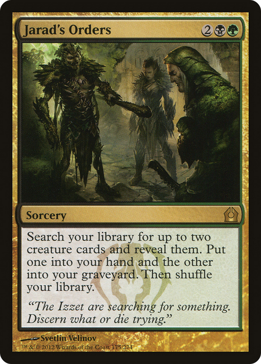 Jarad's Orders (RTR) #175 [EN/N] s/o