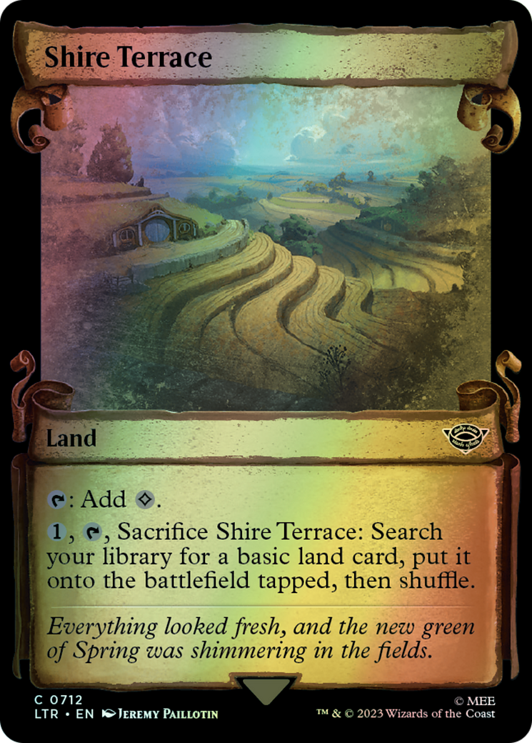 Shire Terrace - Silver Foil (LTR) #712 [EN/F] s/o