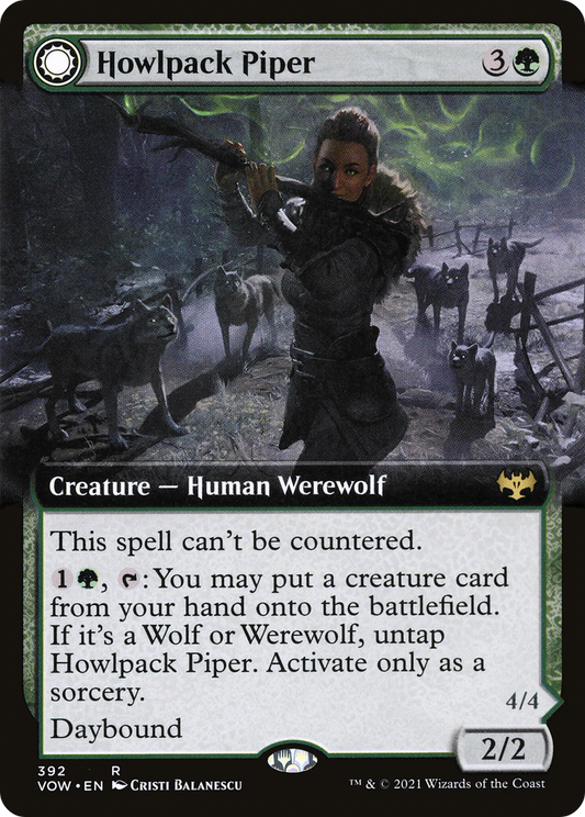 Howlpack Piper // Wildsong Howler (VOW) #392 [EN/N]