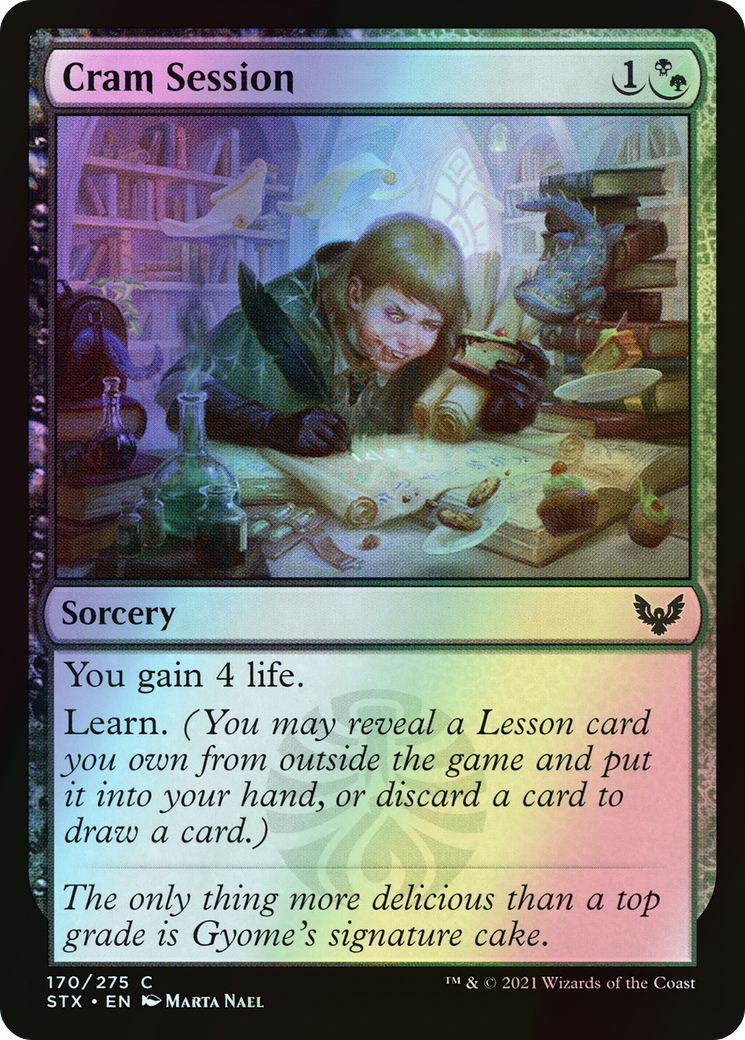 Cram Session (STX) #170 [EN/F]