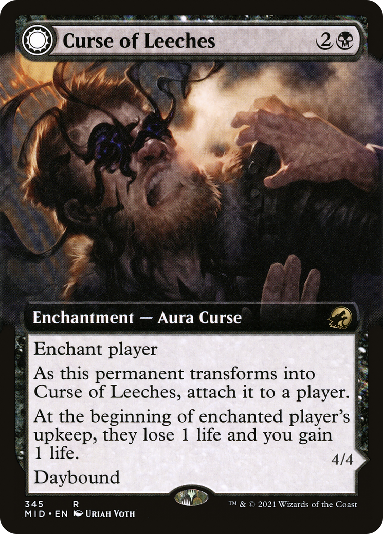 Curse of Leeches // Leeching Lurker (MID) #345 [EN/N]