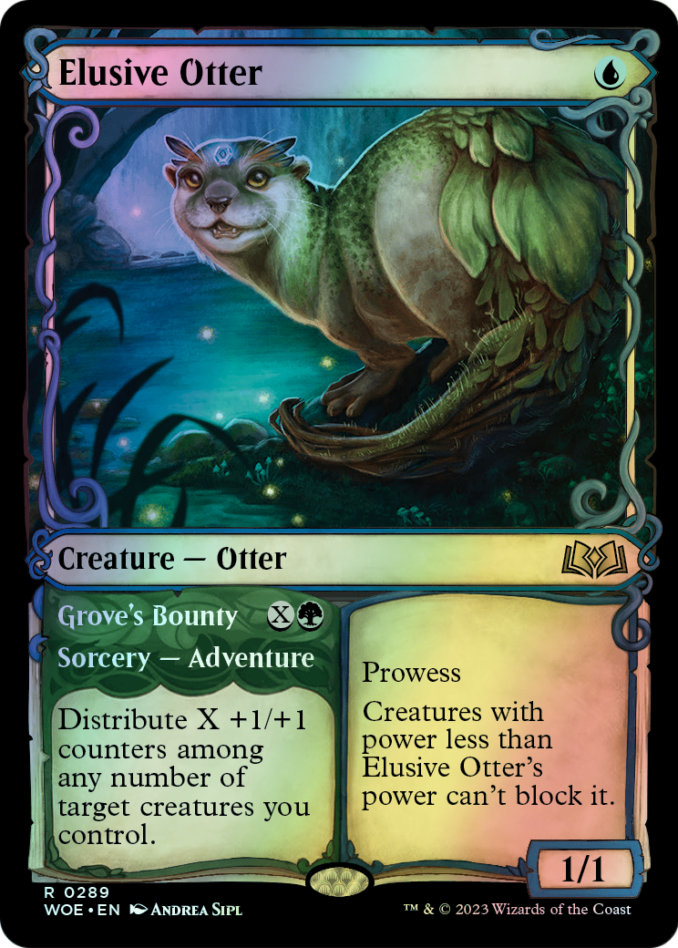 Elusive Otter // Grove's Bounty (WOE) #289 [EN/F]