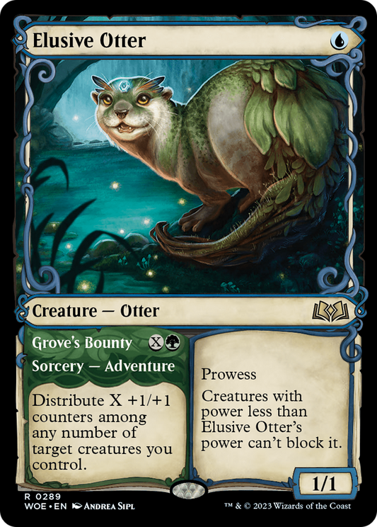 Elusive Otter // Grove's Bounty (WOE) #289 [EN/N]