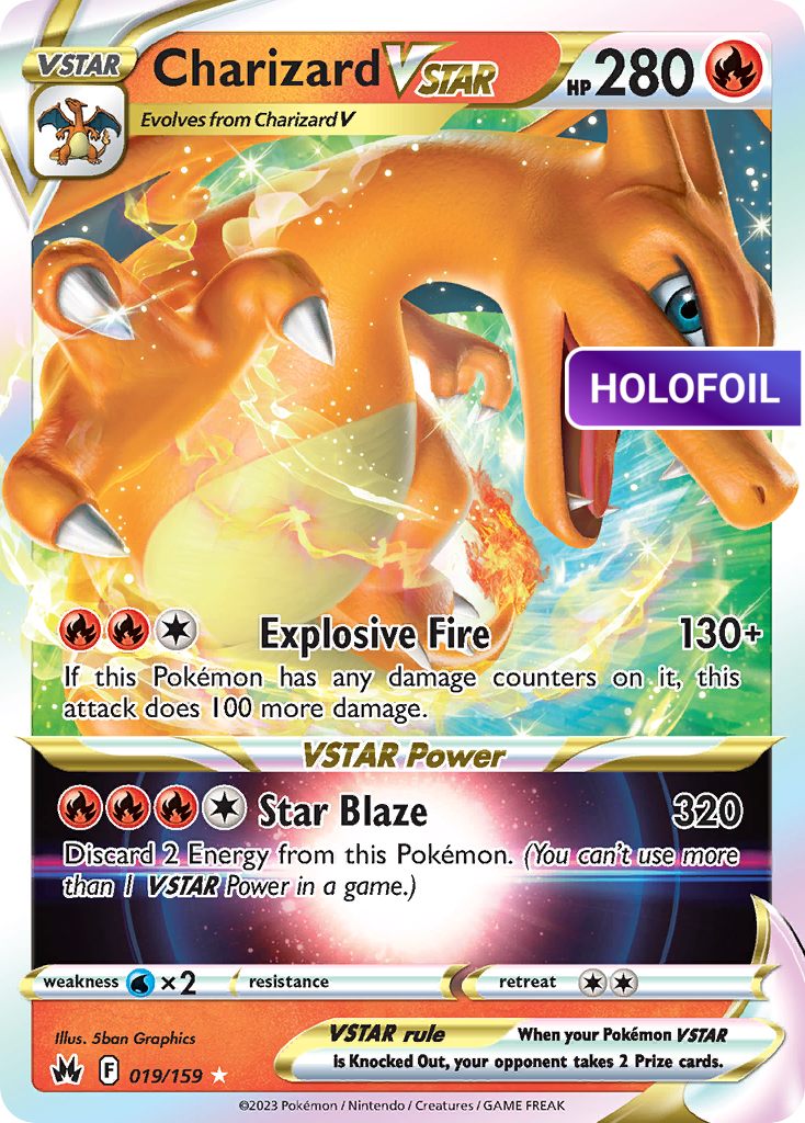 Charizard VSTAR (CRZ) #019 [EN/H] s/o