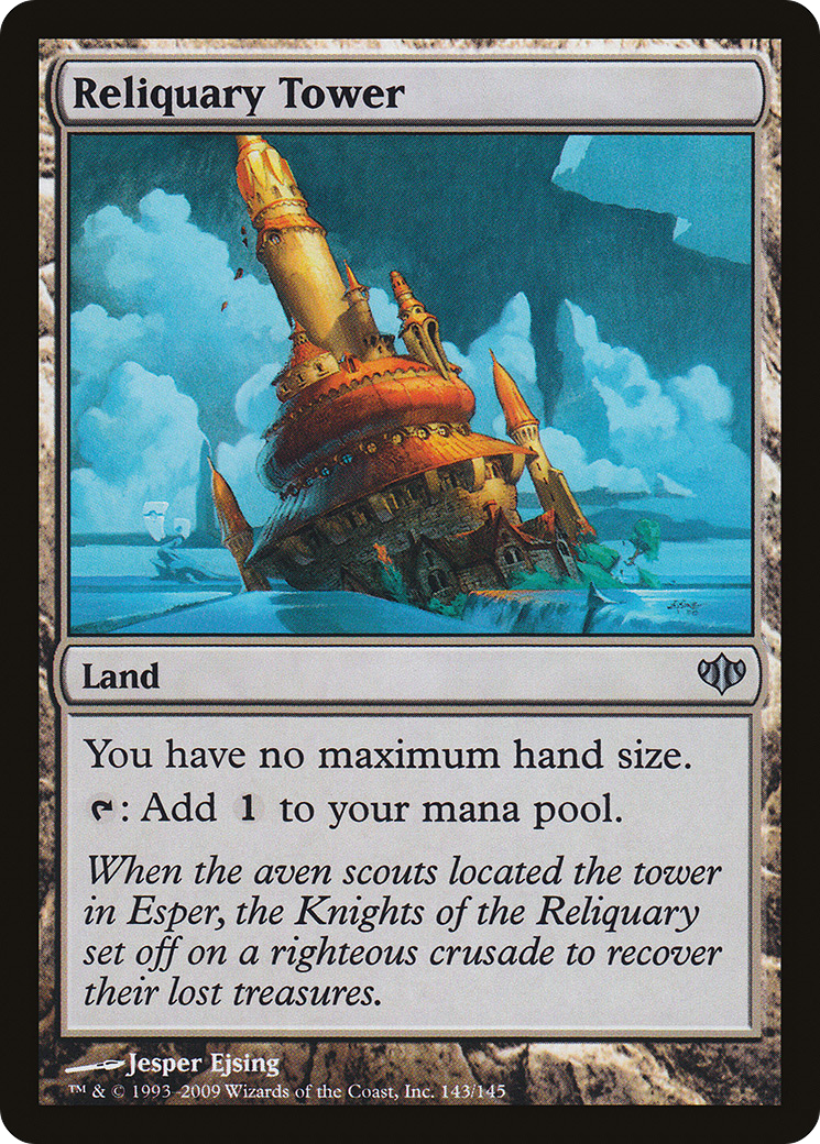 Reliquary Tower (CON) #143 [EN/N]