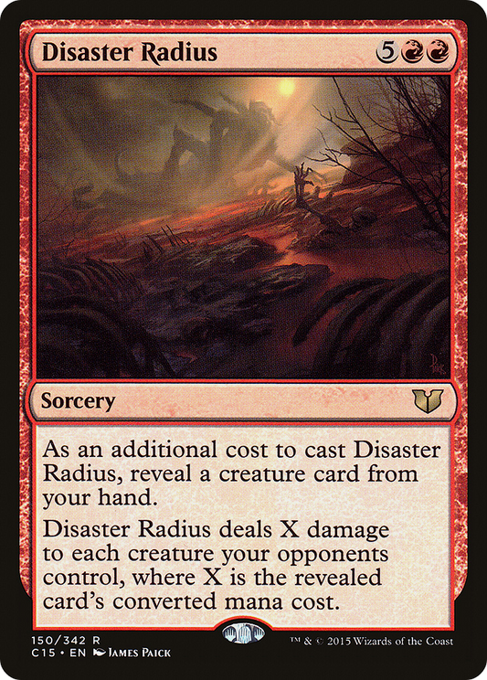 Disaster Radius (C15) #150 [EN/N]
