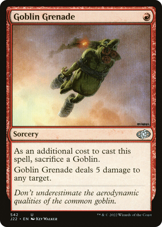 Goblin Grenade (J22) #542 [EN/N] s/o