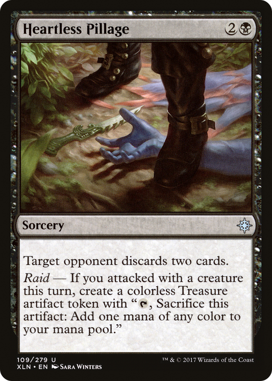 Heartless Pillage (XLN) #109 [EN/N]