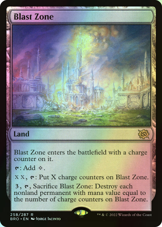 Blast Zone (BRO) #258 [EN/F] s/o