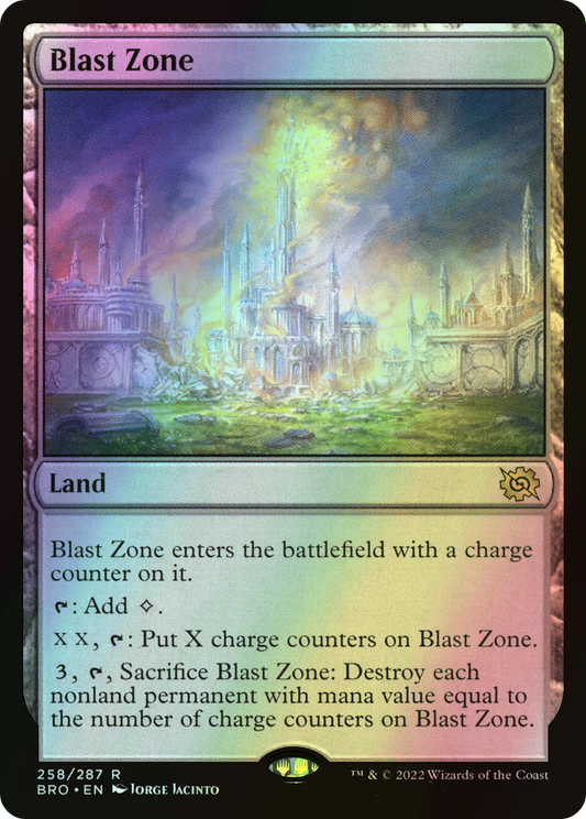Blast Zone (BRO) #258 [EN/F] s/o