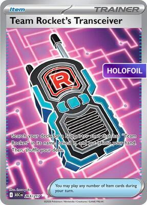 Team Rocket's Transceiver - 263/217 (ASC) #263 [EN/H]