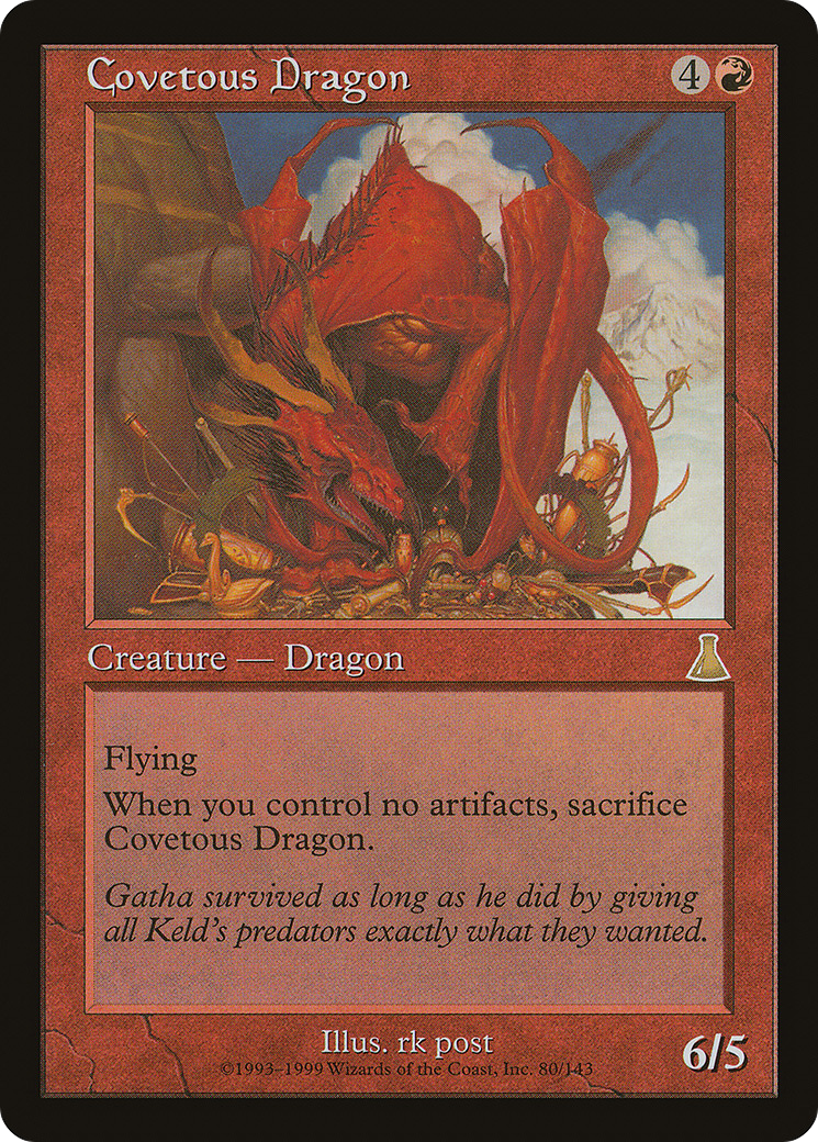 Covetous Dragon (UDS) #80 [EN/N]