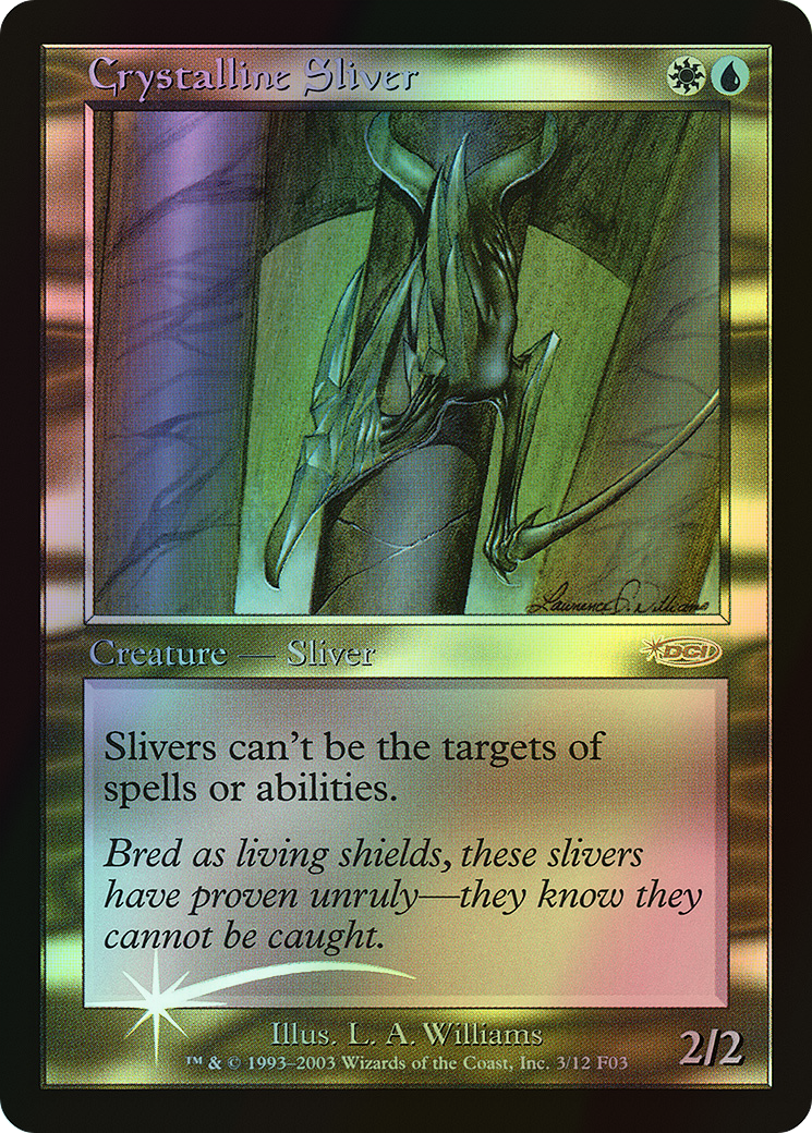 Crystalline Sliver (F03) #3 [EN/F] s/o