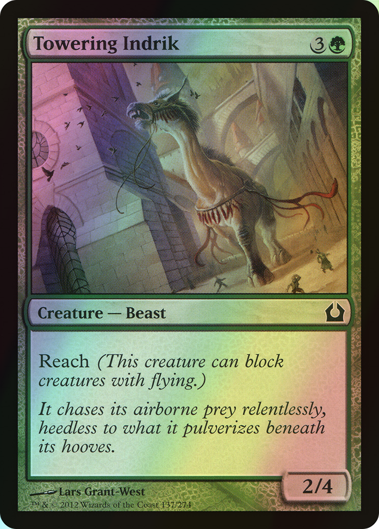 Towering Indrik (RTR) #137 [EN/F]
