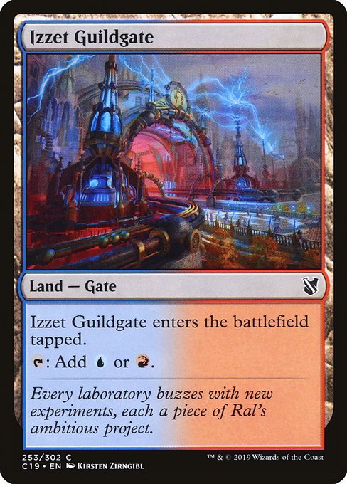 Izzet Guildgate (C19) #253 [EN/N] s/o