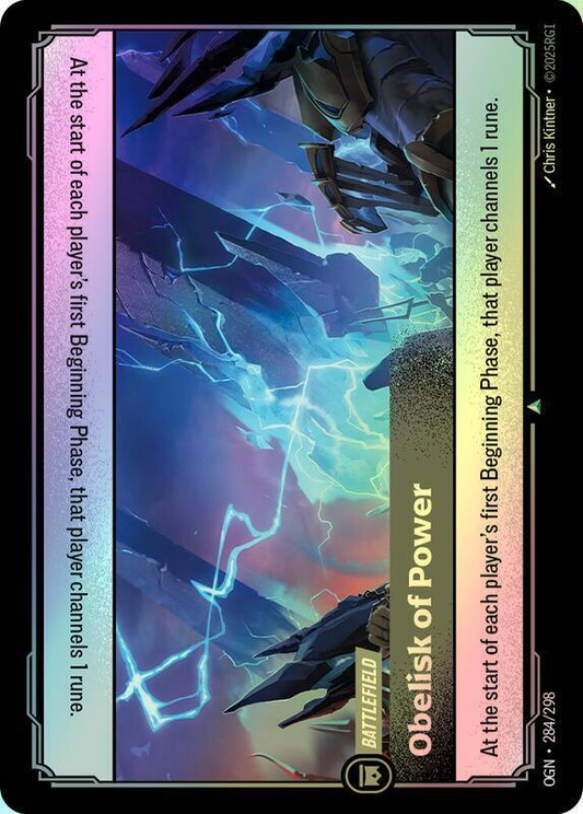 Obelisk of Power (OGN) #284 [EN/F]