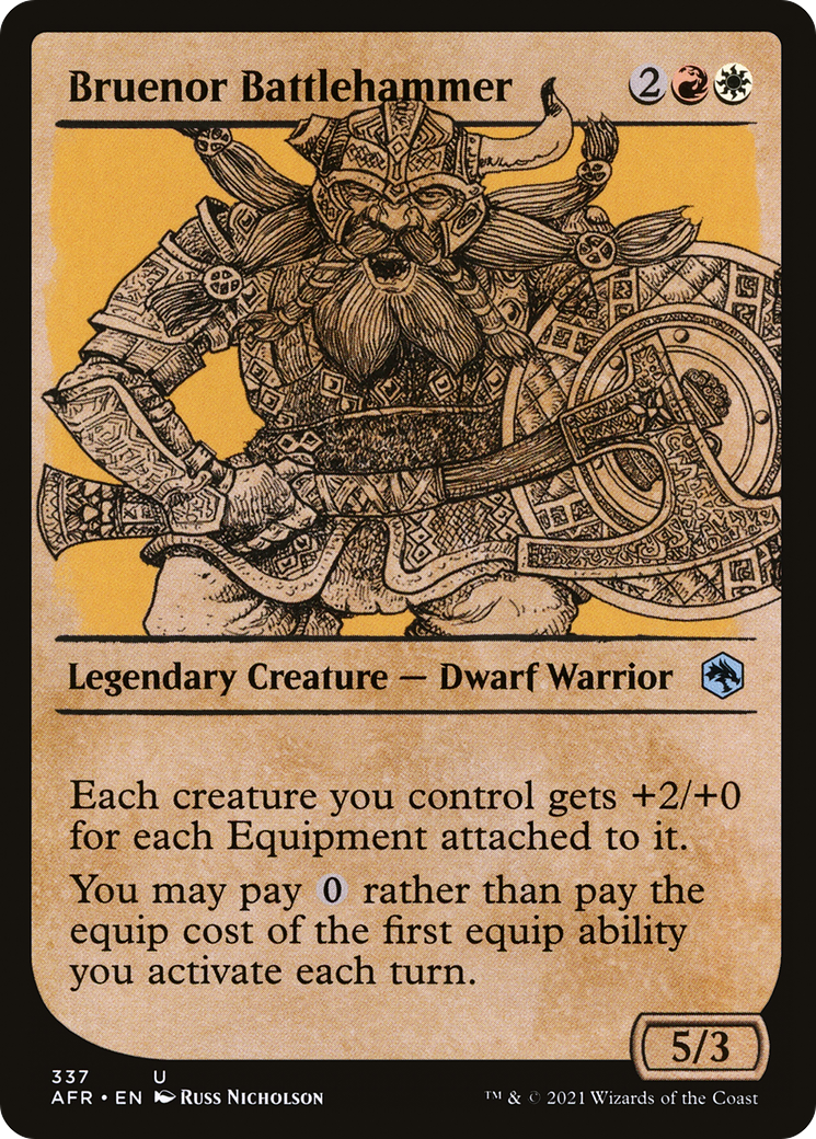 Bruenor Battlehammer (AFR) #337 [EN/N]