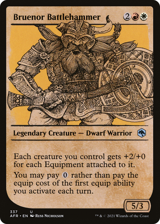 Bruenor Battlehammer (AFR) #337 [EN/N]