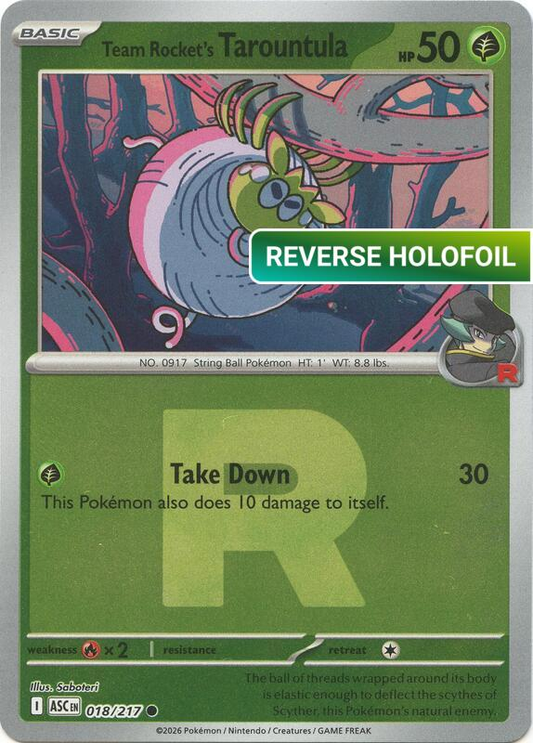Team Rocket's Tarountula (Team Rocket) (ASC) #018_V2 [EN/R]