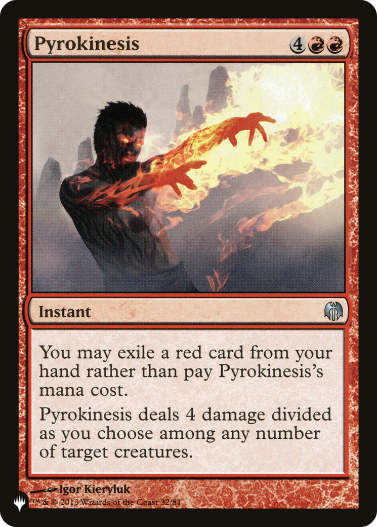 Pyrokinesis (PLST) #DDL-32 [EN/N] s/o