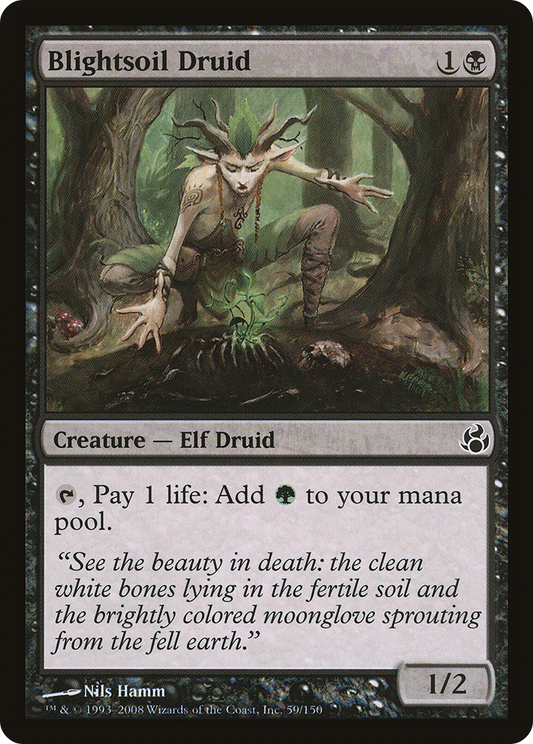 Blightsoil Druid (MOR) #59 [EN/N]