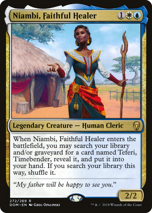 Niambi, Faithful Healer (DOM) #272 [EN/N]