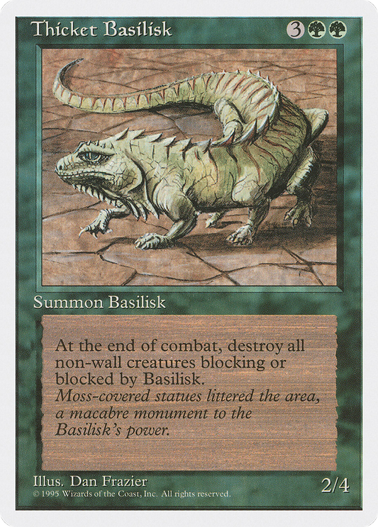 Thicket Basilisk (4ED) #274 [EN/N]
