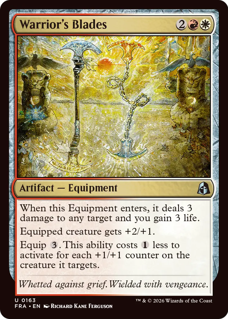 Warrior's Blades (FRA) #163 [EN/N]