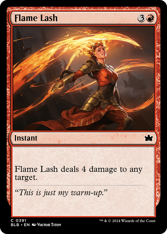 Flame Lash (BLB) #391 [EN/N] s/o