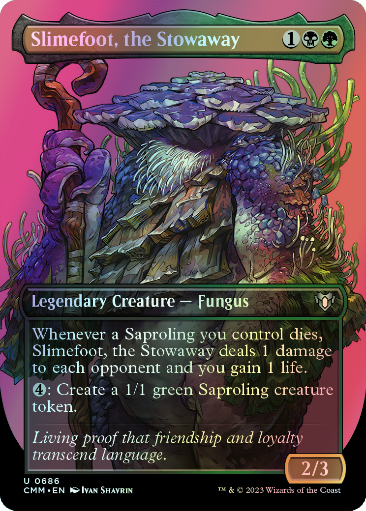 Slimefoot, the Stowaway (CMM) #686 [EN/F] s/o