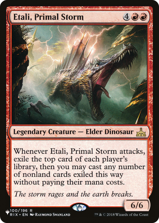 Etali, Primal Storm (PLST) #RIX-100 [EN/N] s/o