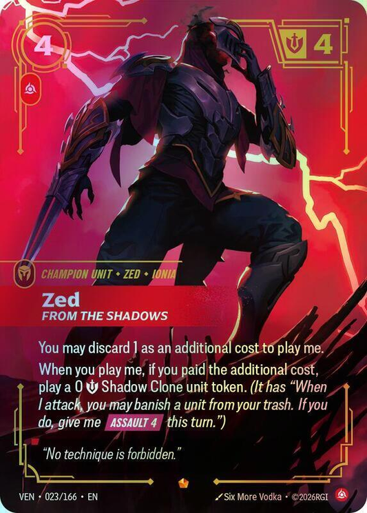 Zed - From the Shadows (VEN) #023 [EN/F]