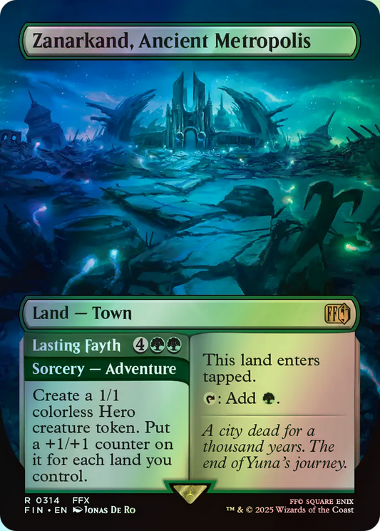 Zanarkand, Ancient Metropolis // Lasting Fayth (FIN) #314 [EN/F] s/o