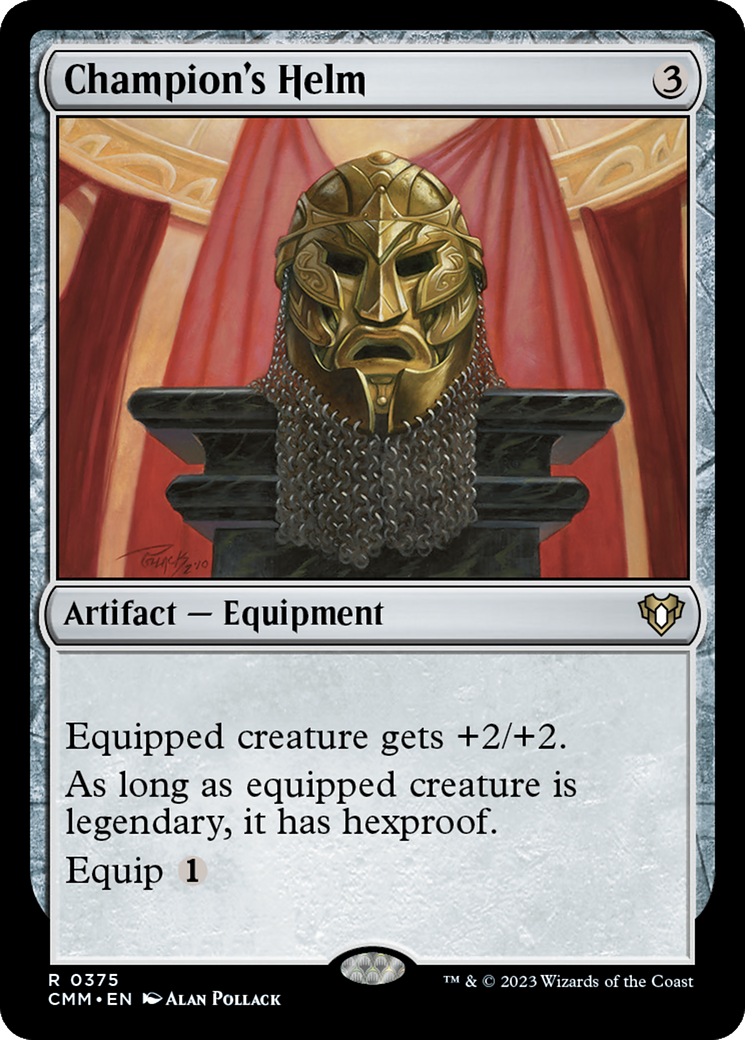 Champion's Helm (CMM) #375 [EN/N] s/o