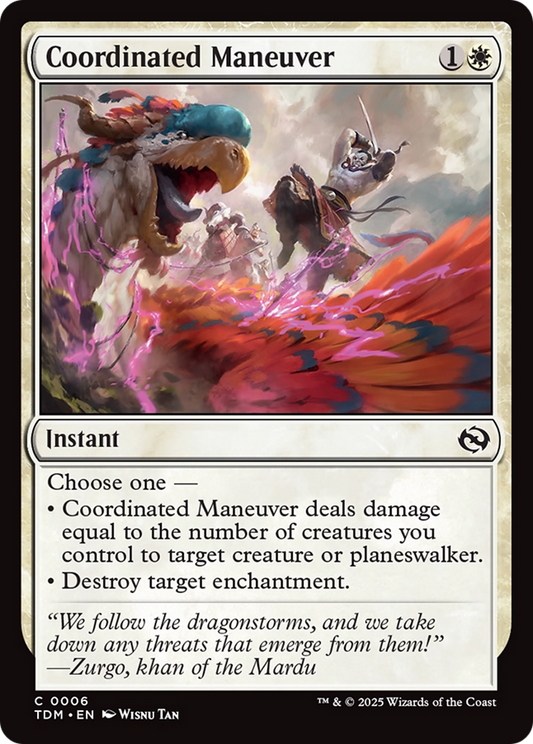 Coordinated Maneuver (TDM) #6 [EN/N]