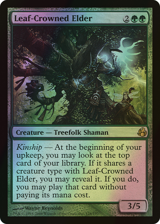 Leaf-Crowned Elder (MOR) #128 [EN/F] s/o