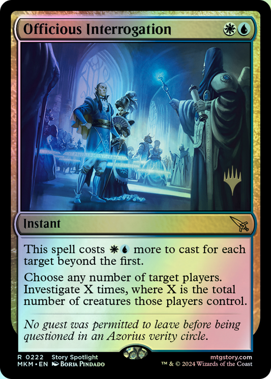 Officious Interrogation (PMKM) #222p [EN/F]