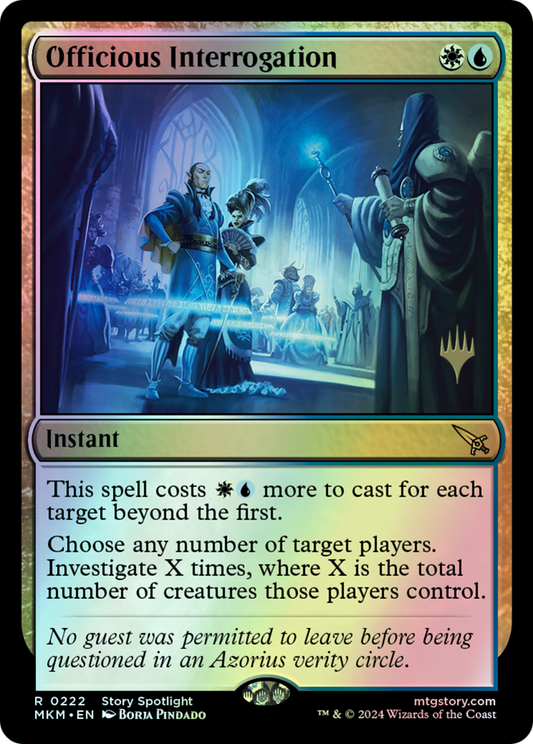 Officious Interrogation (PMKM) #222p [EN/F]