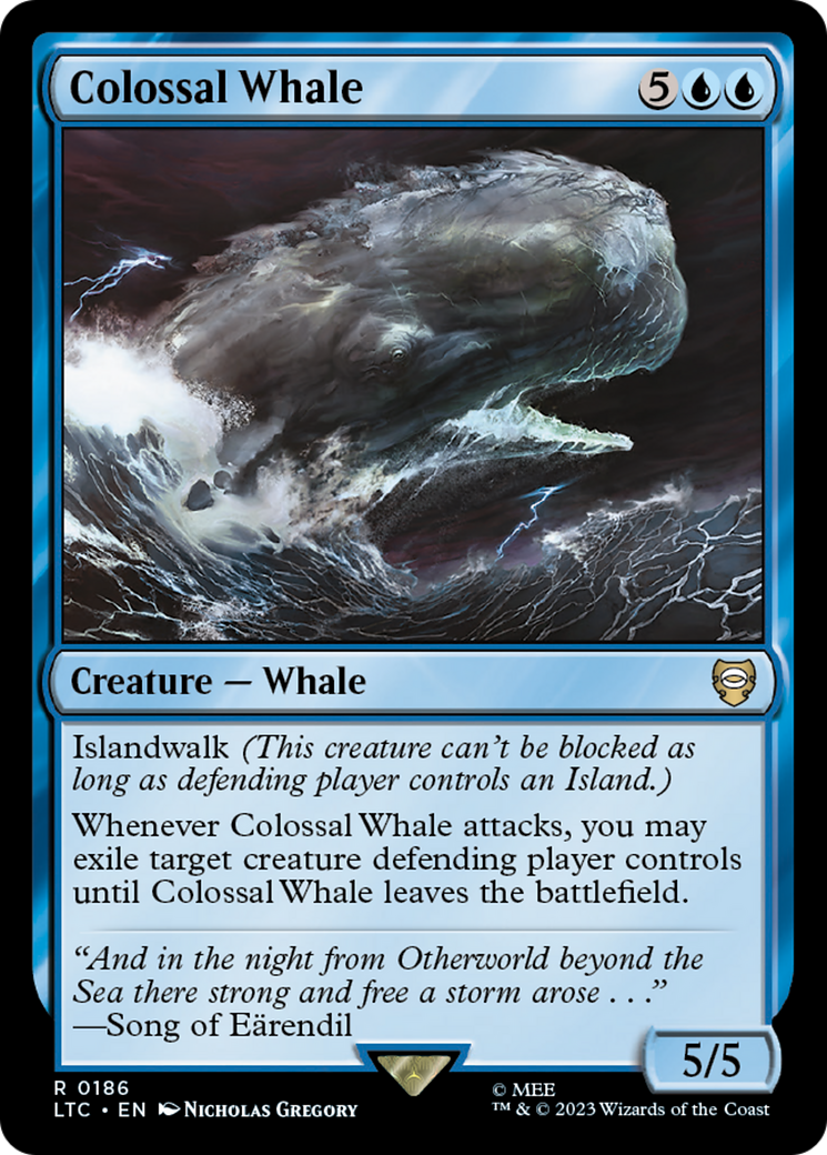Colossal Whale (LTC) #186 [EN/N]