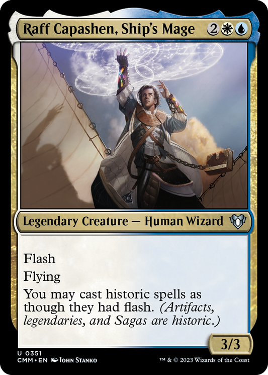 Raff Capashen, Ship's Mage (CMM) #351 [EN/N] s/o